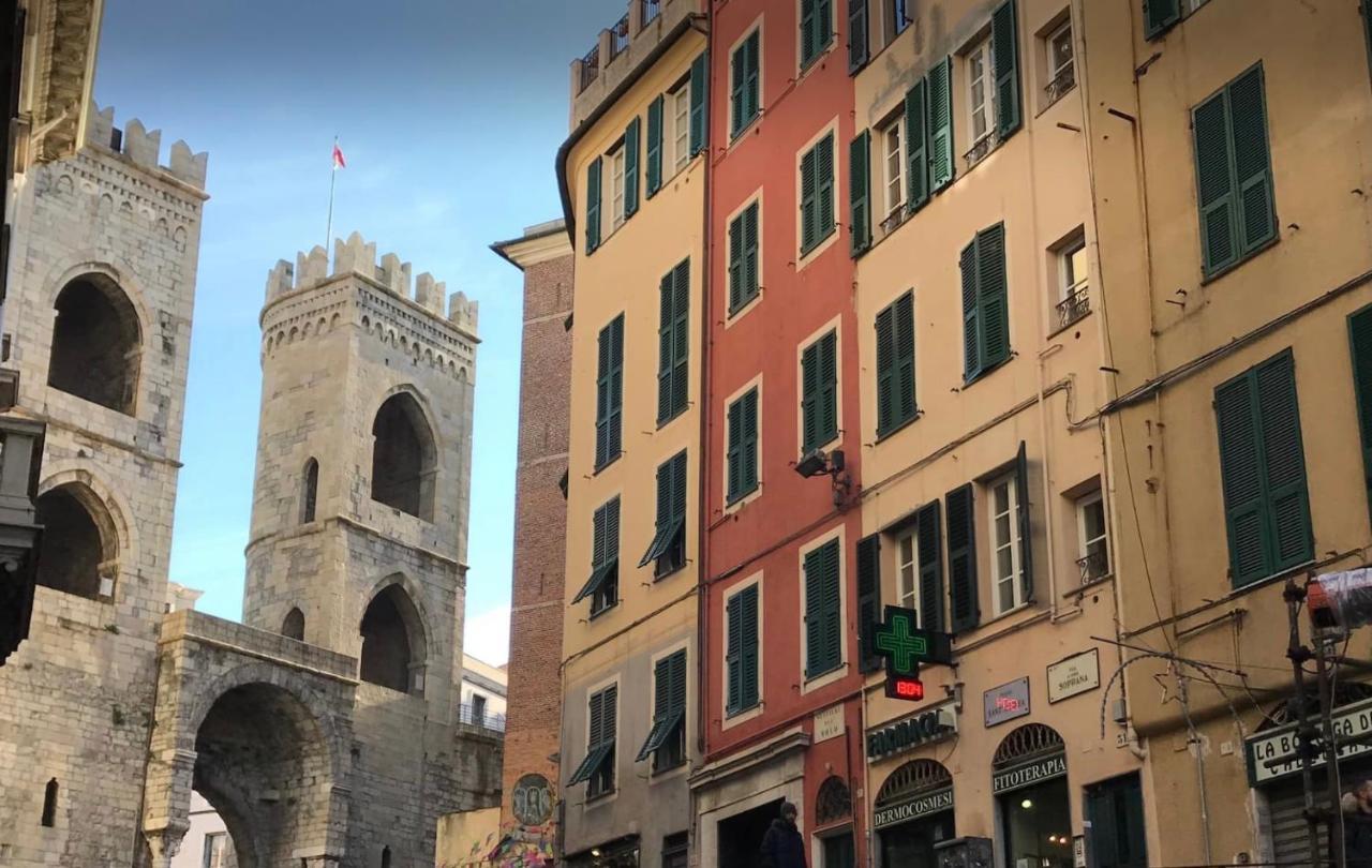 Exclusive Apt Really Downtown - Free Private Parking Included! Genua Exterior foto